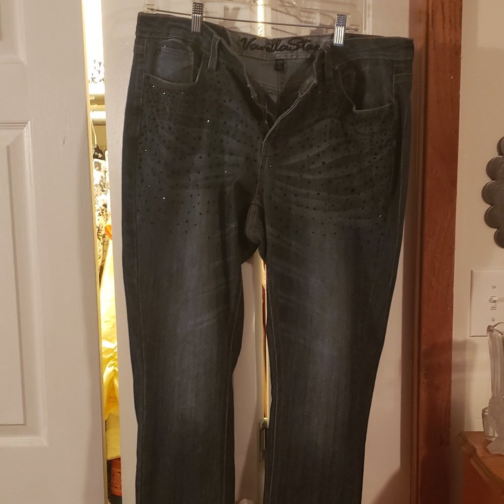 Vanilla Star Studded Jeans